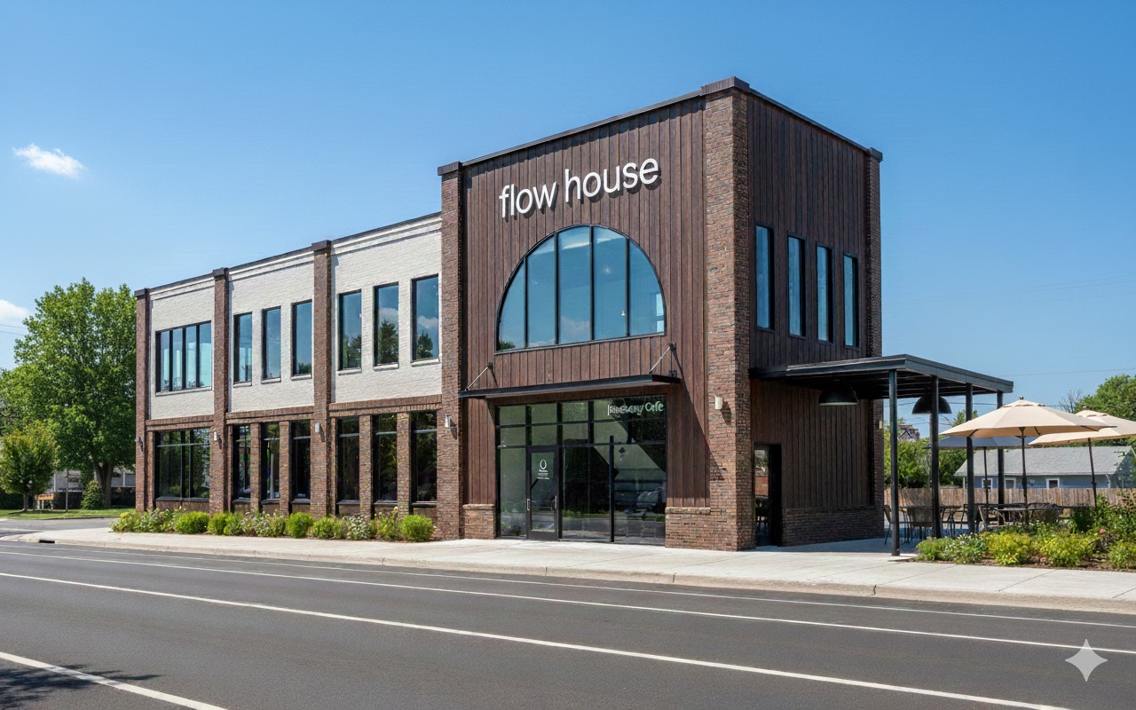 Flow House building exterior